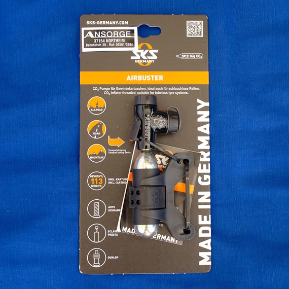 CO2 Pumpe Fahrradpumpe